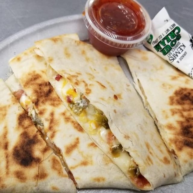 Cheese Quesadilla.